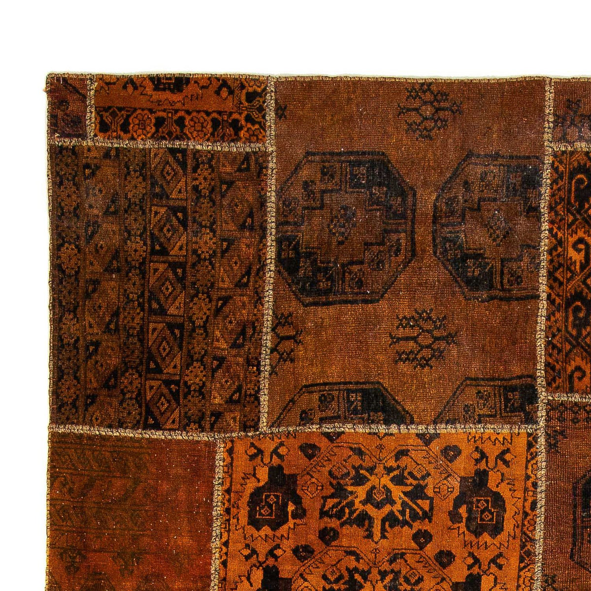 Patchworkový koberec 208x300cm - Vlněný koberec