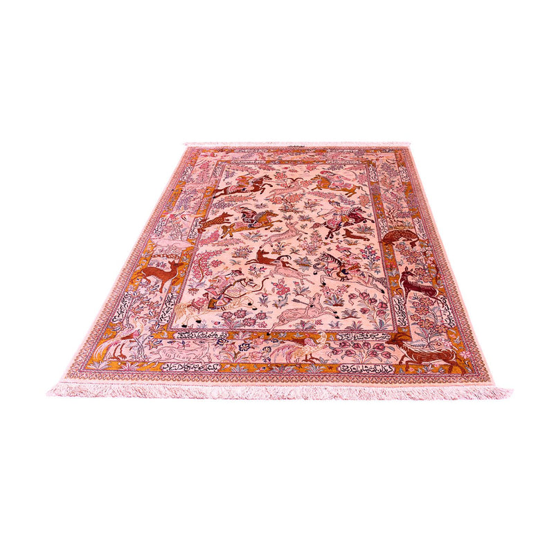 Qom hedvábí Koberec 125x195cm - Orientální koberec