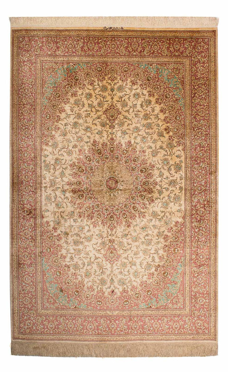 Qom Koberec 134x198cm - Perský koberec