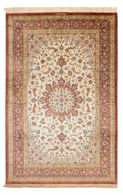 Qom hedvábí Koberec 128x200cm - Orientální koberec