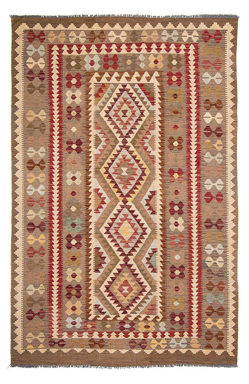 Kilim Maimana Koberec 198x293cm - Vlněný koberec