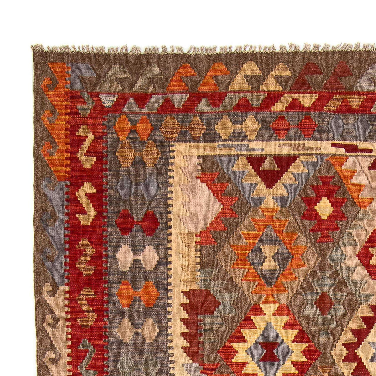 Kilim Maimana Koberec 196x291cm - Vlněný koberec