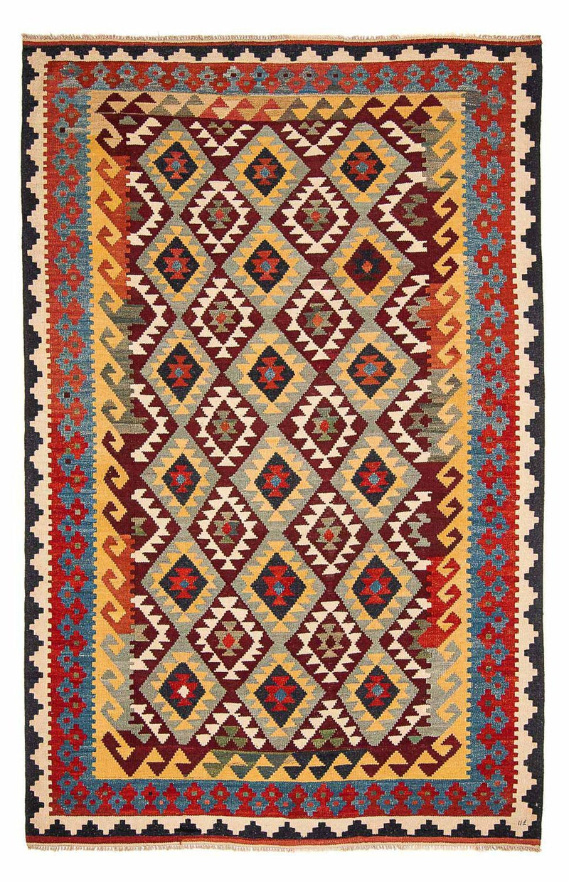 Kilim Maimana Koberec 302x205cm - Vlněný koberec