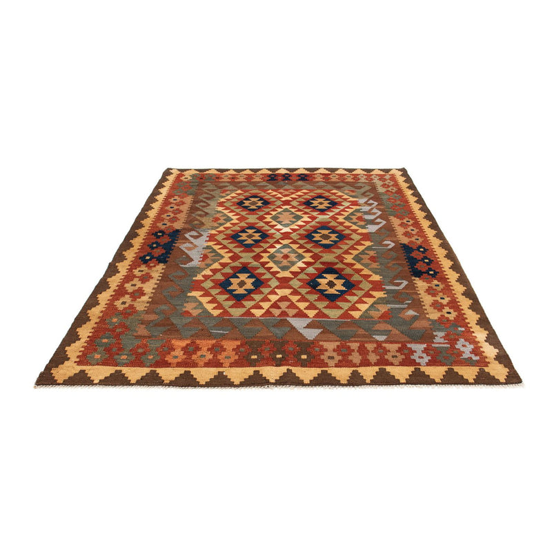 Kilim Maimana Koberec 158x193cm - Vlněný koberec
