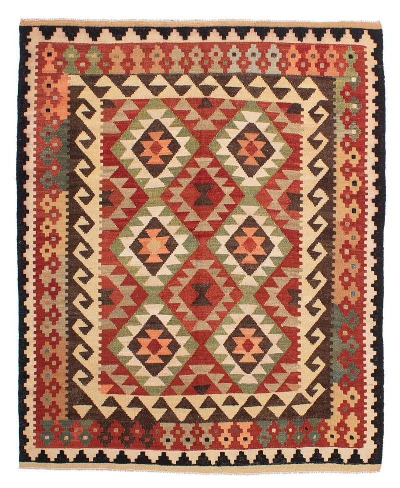 Kilim Maimana Koberec 155x183cm - Vlněný koberec