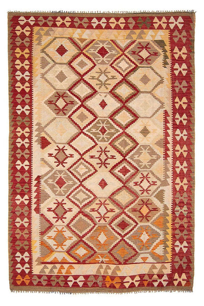 Kilim Maimana Koberec 193x290cm - Vlněný koberec