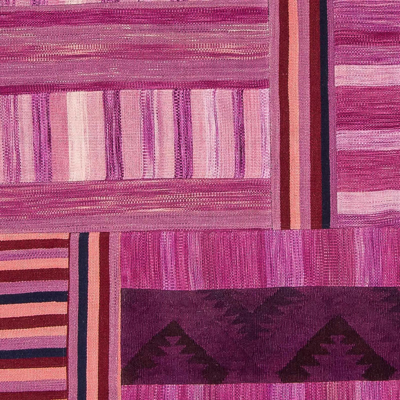 Patchworkový koberec 155x298cm - Vlněný koberec