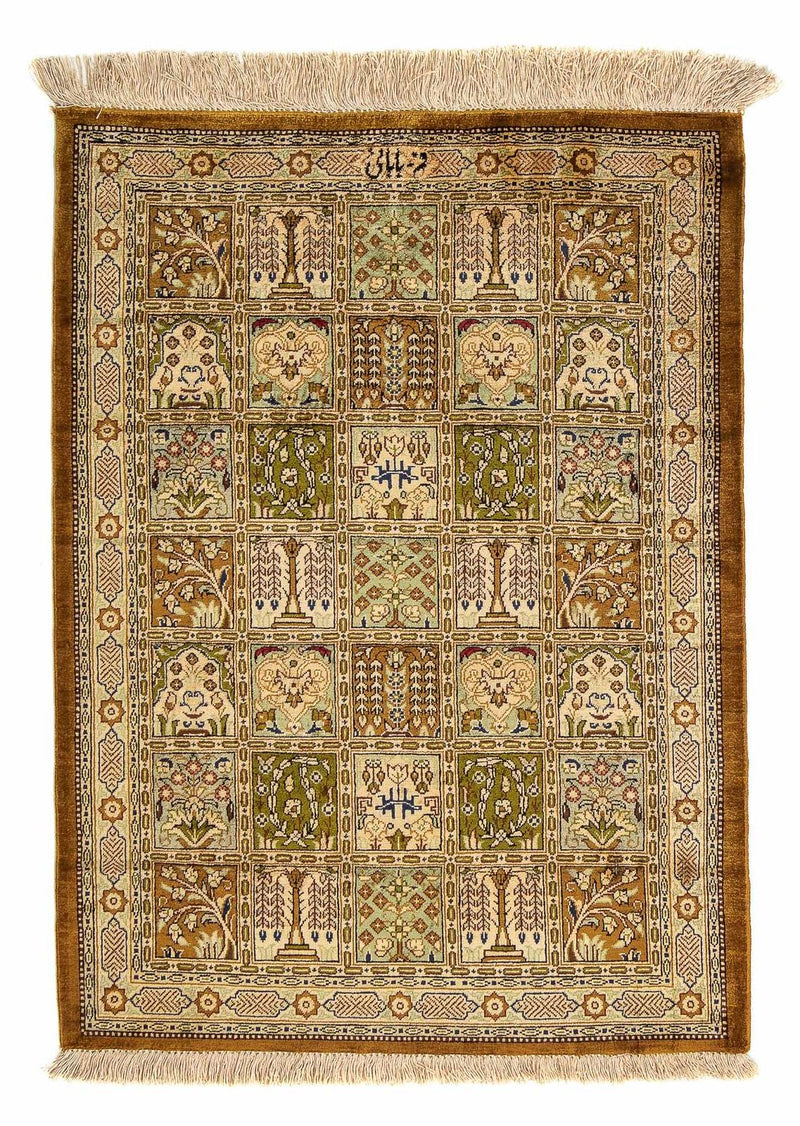 Qom Koberec 77x56cm - Perský koberec