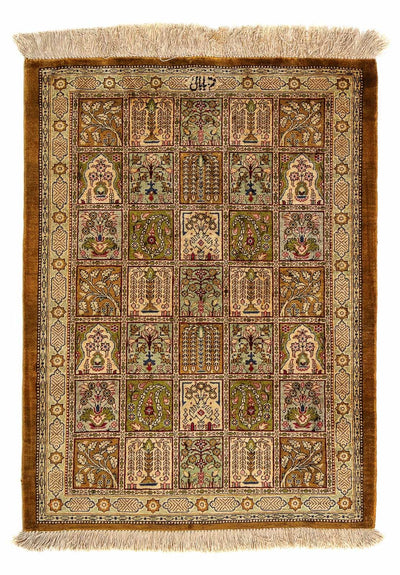 Qom Koberec 58x75cm - Perský koberec - vícebarevný
