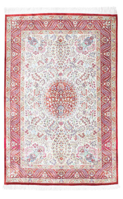 Qom Koberec 102x159cm - Perský koberec