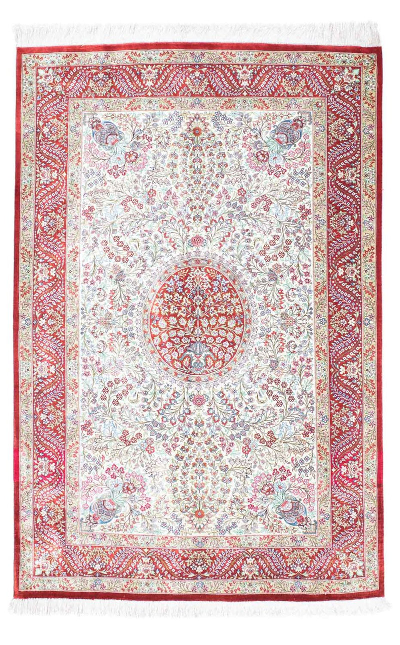 Qom Koberec 159x102cm - Perský koberec