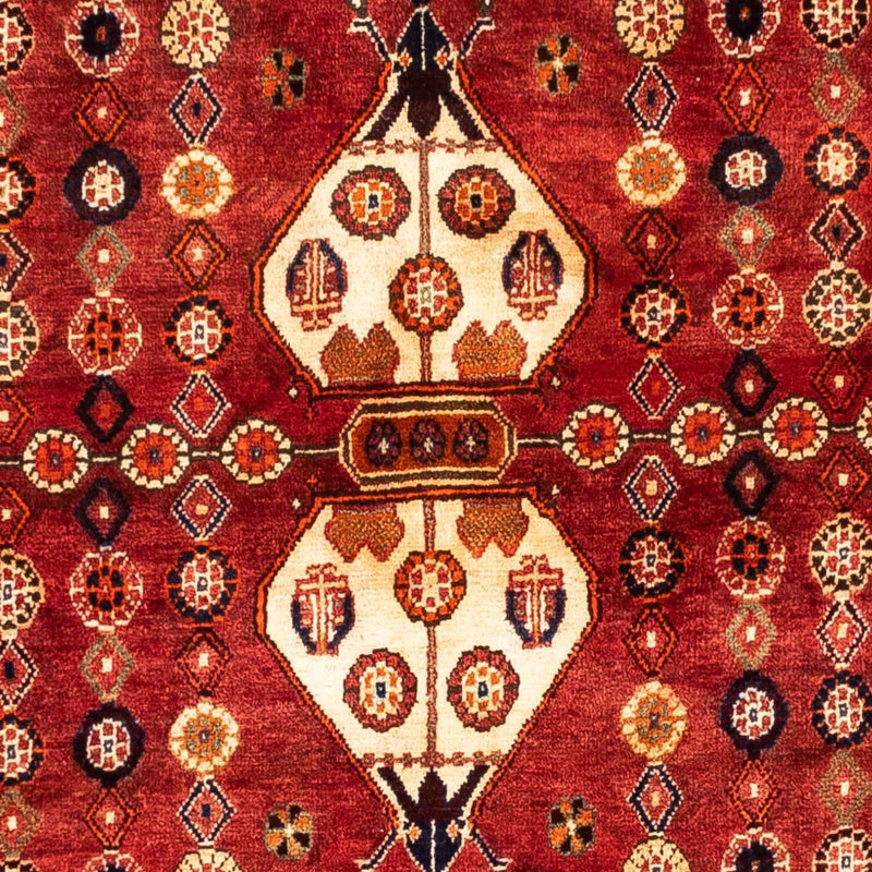 Shiraz Koberec 175x270cm - Perský koberec - tmavě červená