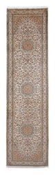 Kašmírské hedvábí Koberec 81x316cm - Orientální koberec