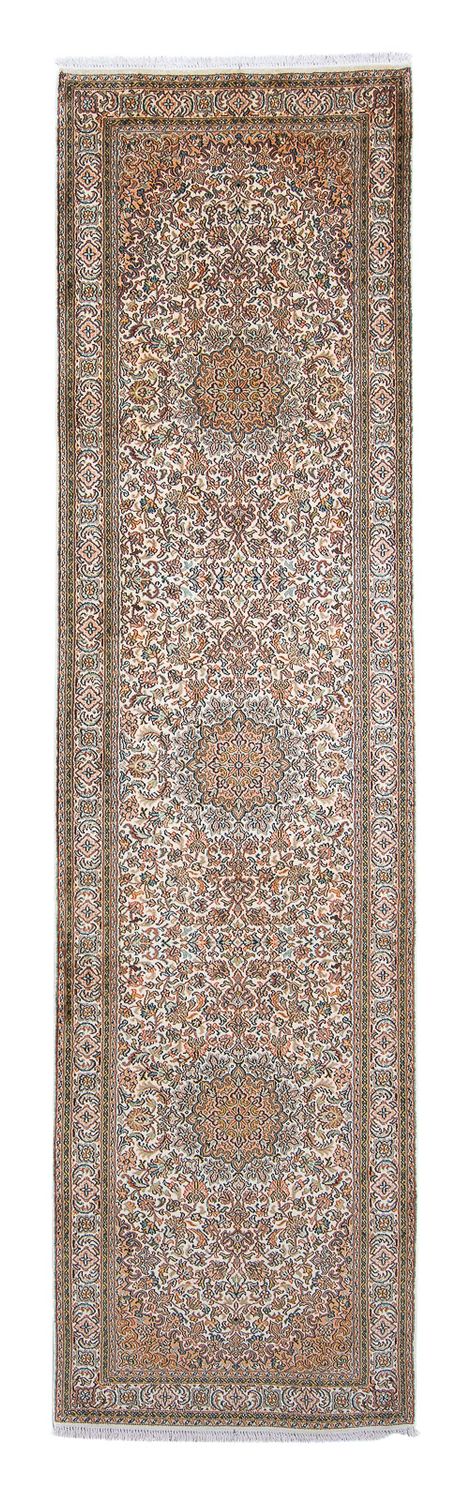 Kašmírské hedvábí Koberec 81x316cm - Orientální koberec