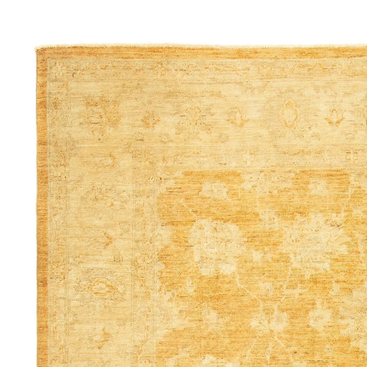 Farahan Koberec 190x251cm - Orientální koberec - hořčicově žlutá