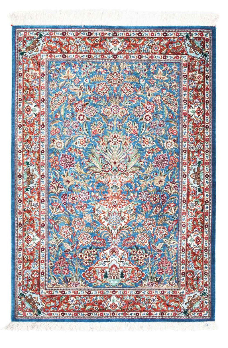 Qom Koberec 81x119cm - Perský koberec