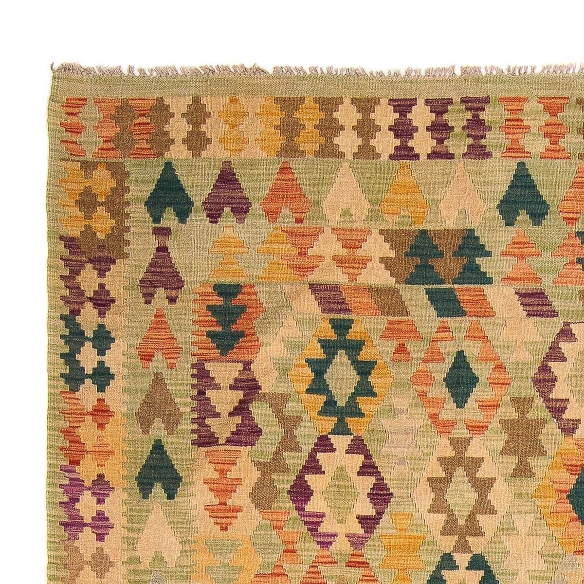 Kilim Maimana Koberec 199x287cm - Vlněný koberec