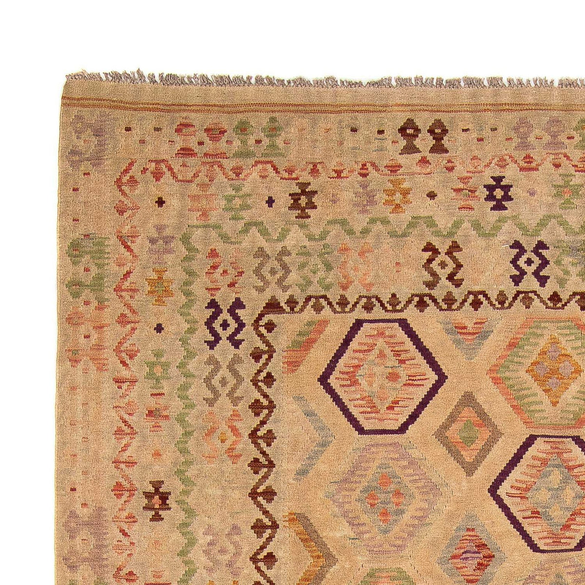 Kilim Maimana Koberec 200x290cm - Vlněný koberec