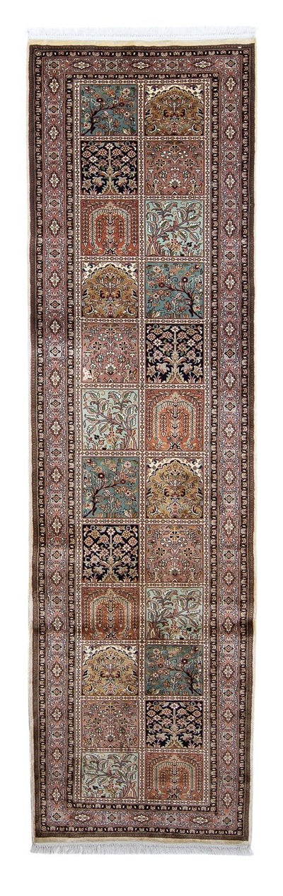 Kašmírské hedvábí Koberec 74x302cm - Orientální koberec