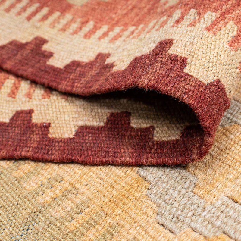Kilim Maimana Koberec 314x86cm - Vlněný koberec