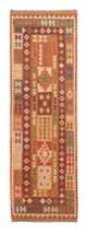 Kilim Maimana Koberec 93x309cm - Vlněný koberec