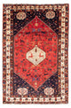 Shiraz Koberec 205x300cm - Perský koberec - tmavě červená