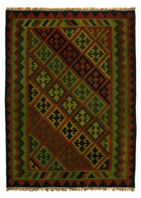 Kilim Fars Koberec 148x197cm - tmavě zelená – product image
