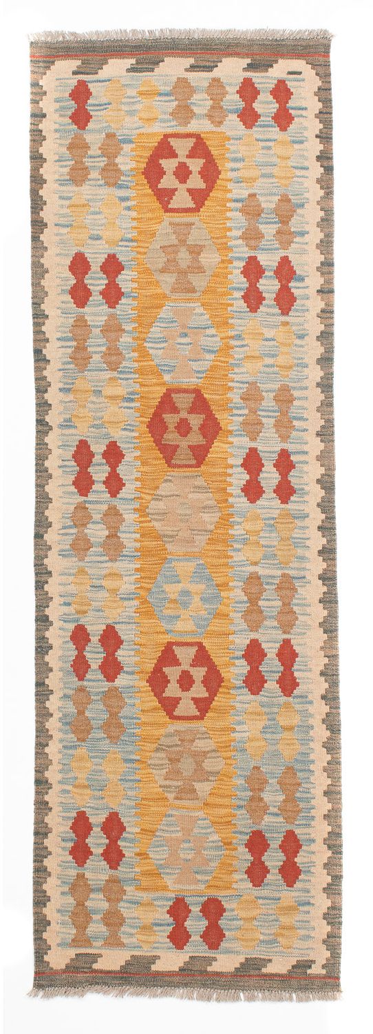 Kilim Maimana Koberec 212x65cm - Vlněný koberec