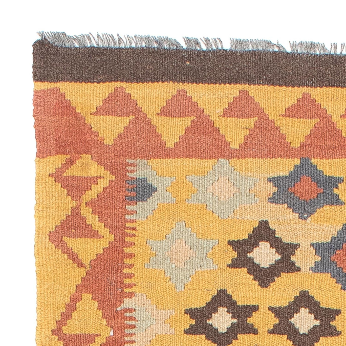Kilim Maimana Koberec 210x64cm - Vlněný koberec