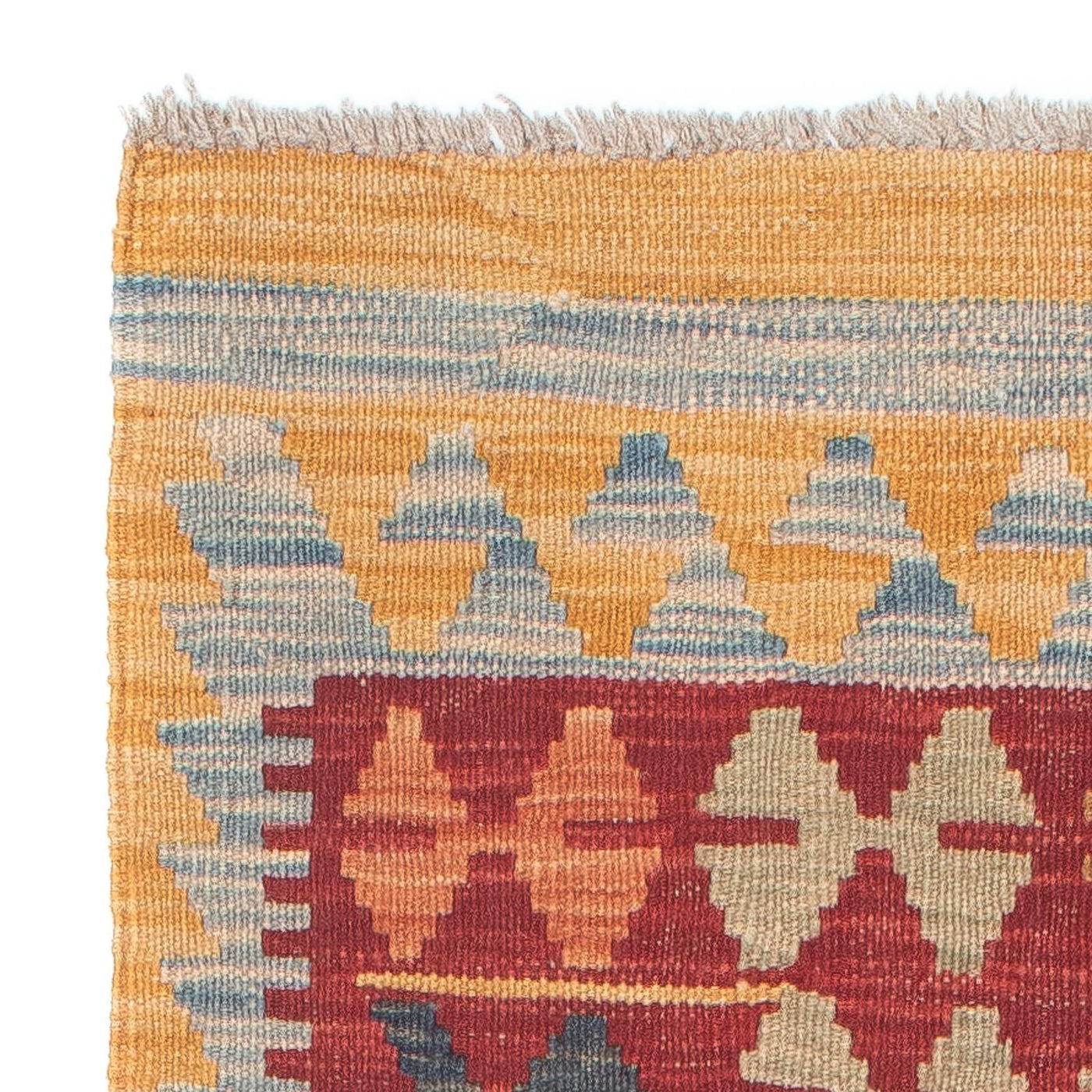 Kilim Maimana Koberec 214x63cm - Vlněný koberec