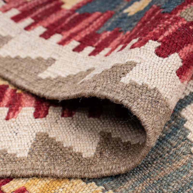 Kilim Maimana Koberec 211x63cm - Vlněný koberec