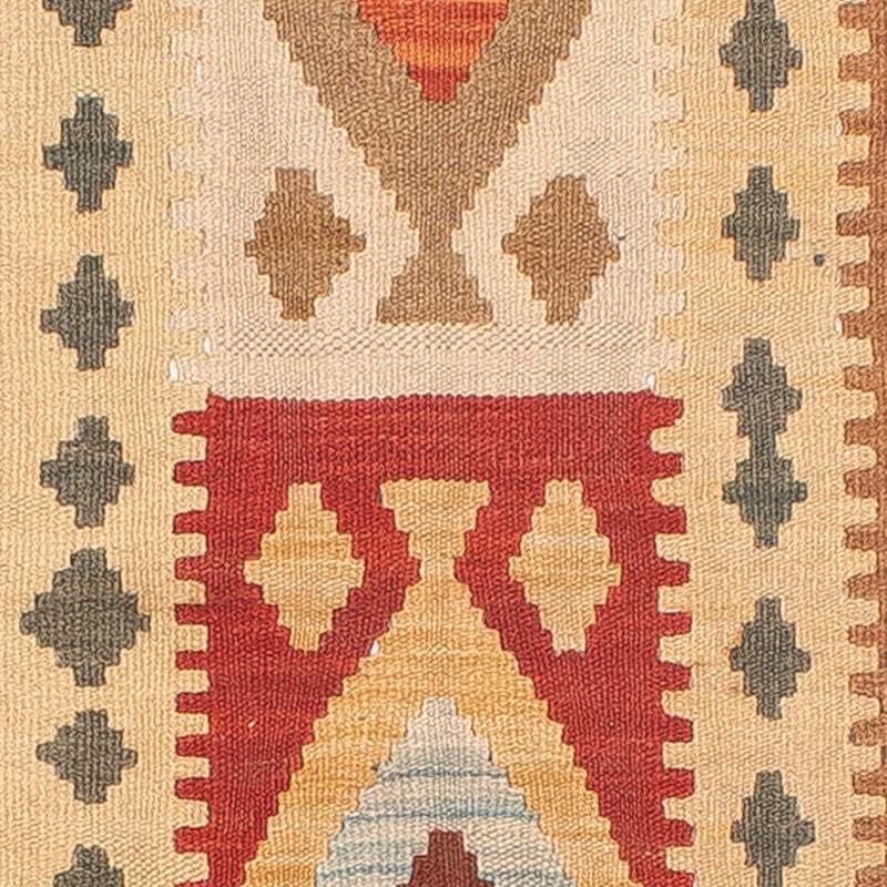 Kilim Maimana Koberec 254x81cm - Vlněný koberec