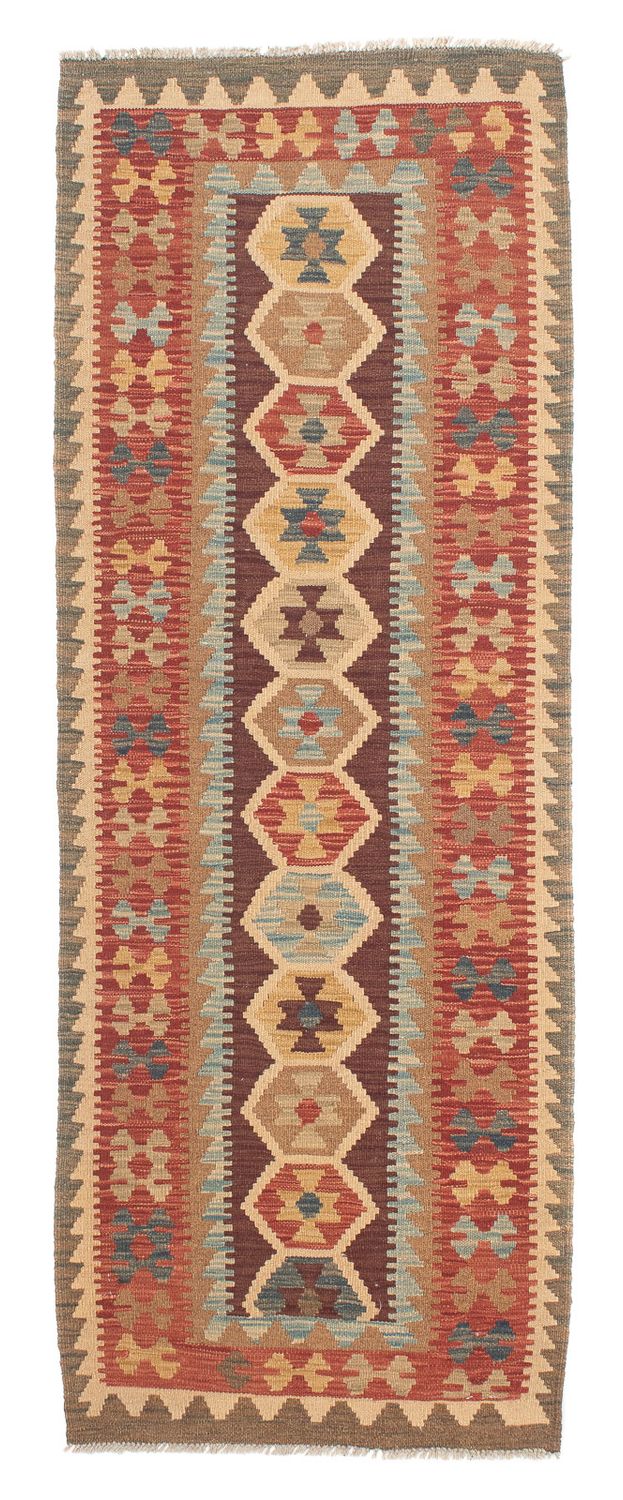 Kilim Maimana Koberec 200x67cm - Vlněný koberec