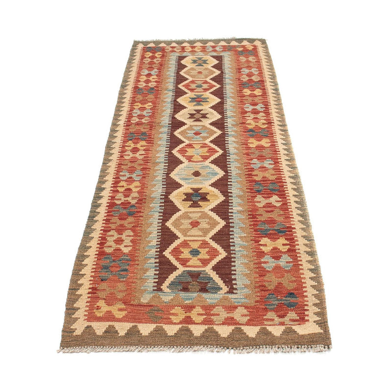 Kilim Maimana Koberec 200x67cm - Vlněný koberec