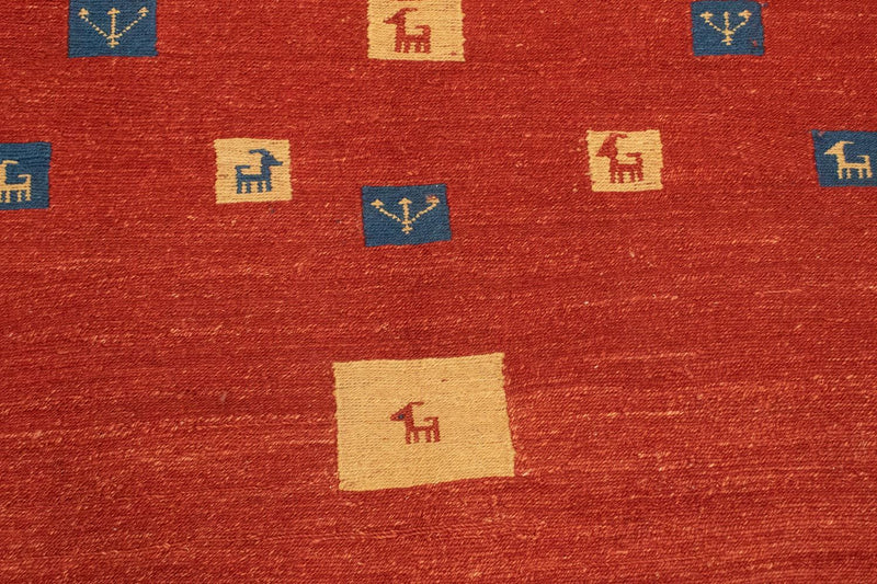 Perský Gabbeh Koberec 164x225cm - Perserteppich Wollteppich