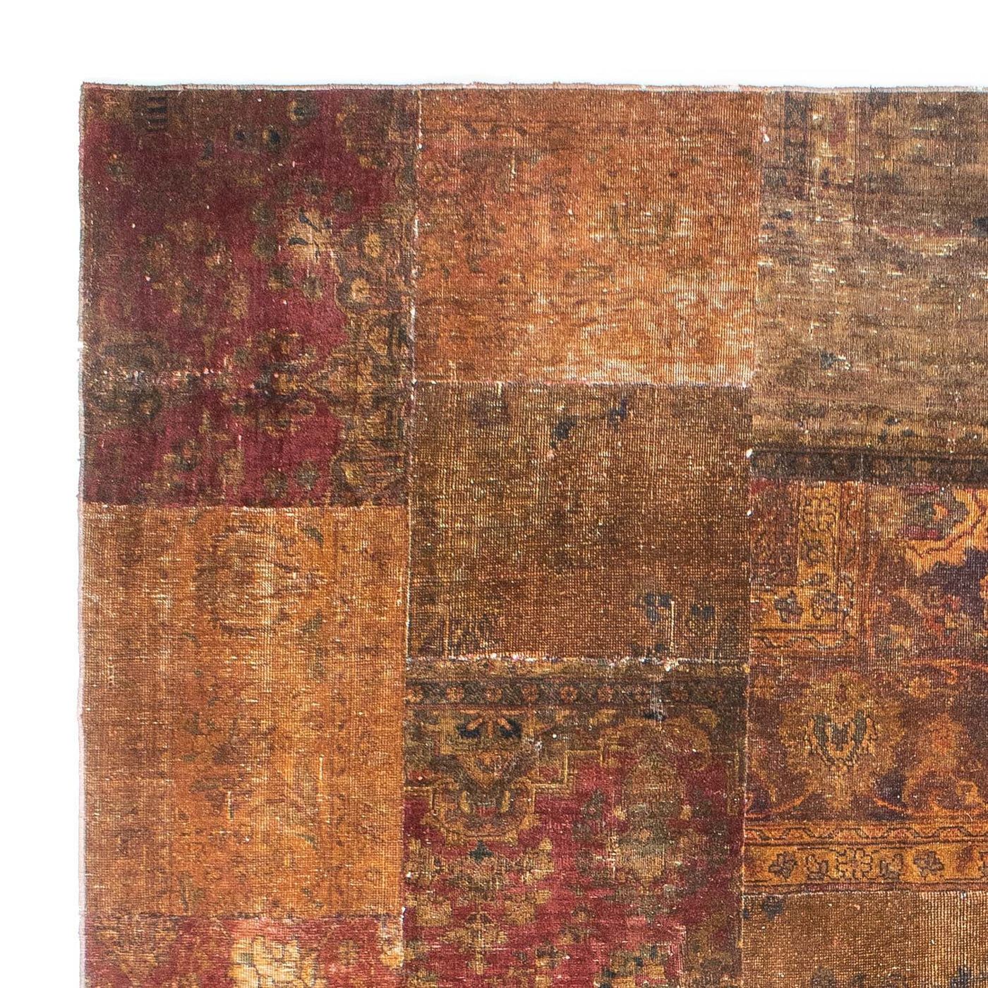 Patchworkový koberec 296x246cm - Perserteppich Wollteppich