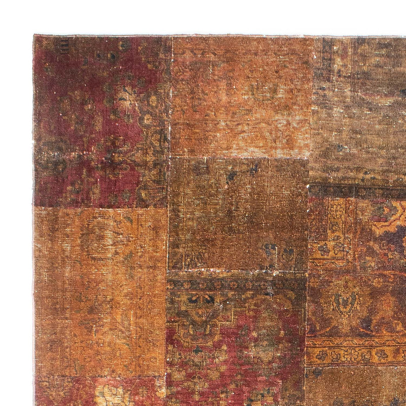 Patchworkový koberec 296x246cm - Perserteppich Wollteppich