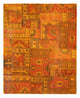 Patchworkový koberec 295x239cm - Perserteppich Wollteppich