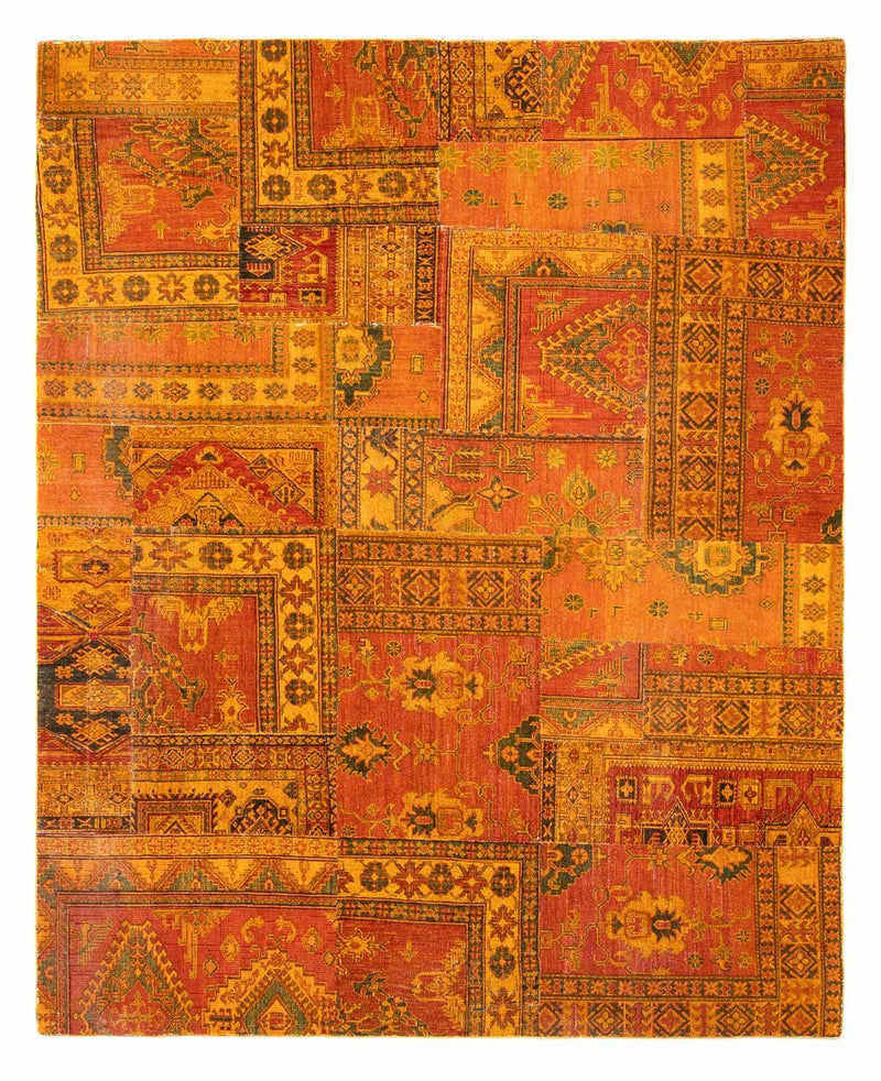 Patchworkový koberec 295x239cm - Perserteppich Wollteppich