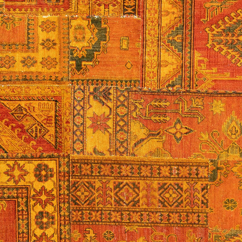 Patchworkový koberec 295x239cm - Perserteppich Wollteppich
