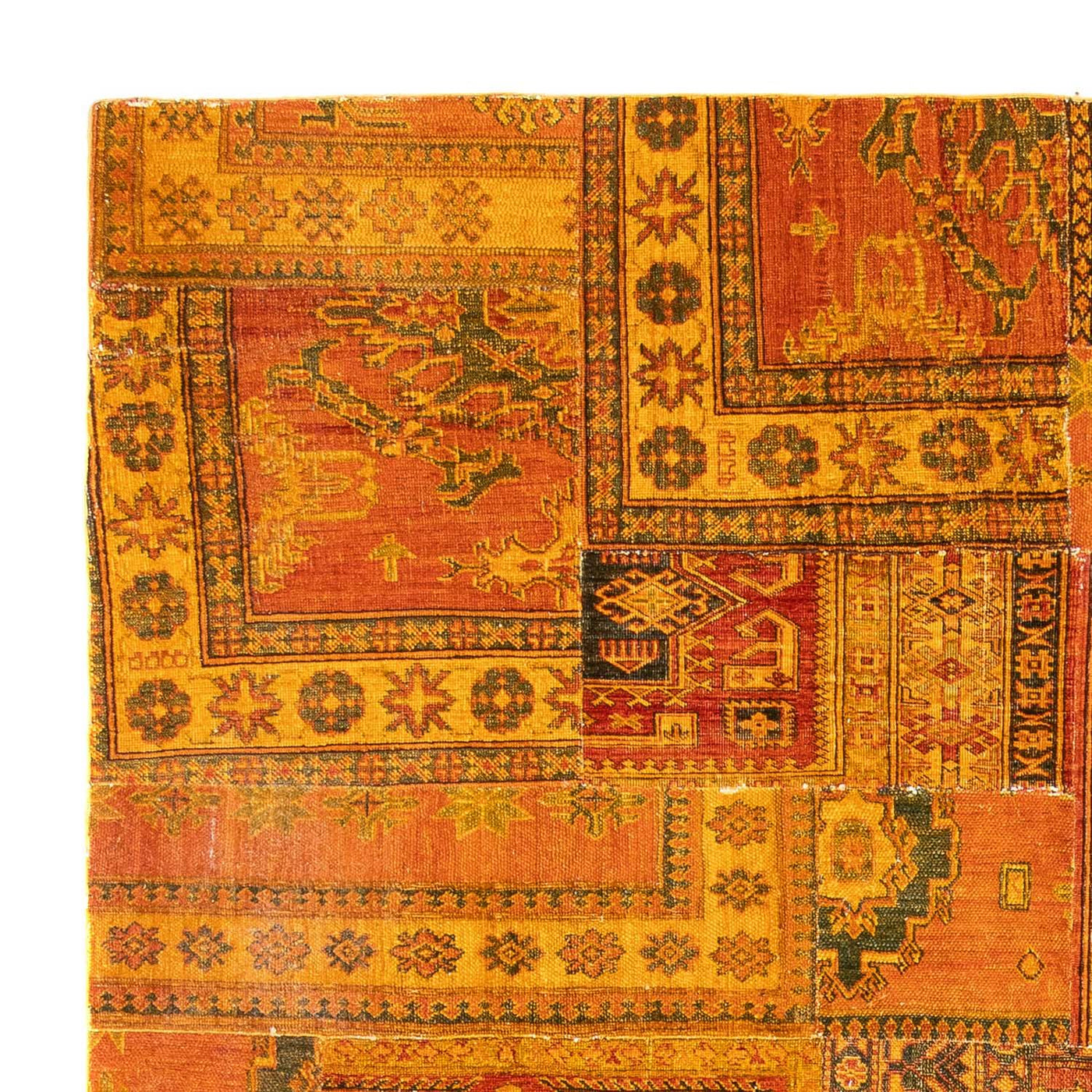 Patchworkový koberec 295x239cm - Perserteppich Wollteppich