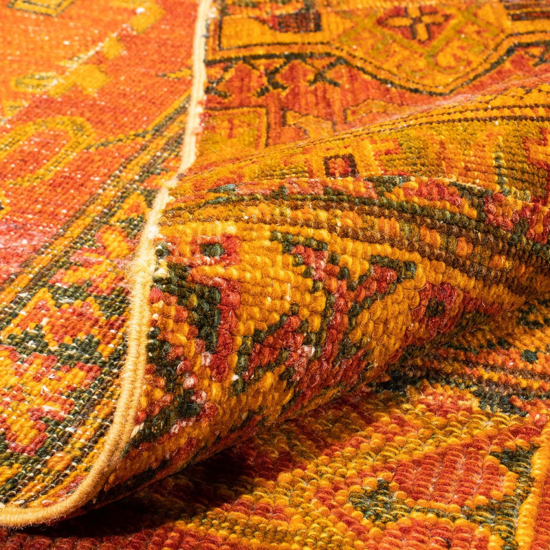 Patchworkový koberec 295x239cm - Perserteppich Wollteppich