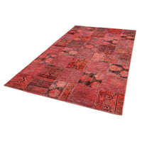 Patchworkový koberec 144x241cm - Perserteppich Wollteppich – product image