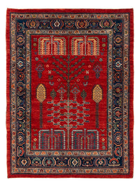 Gabbeh Koberec - Kashkuli Perský - 120 x 85 cm - červená – product image