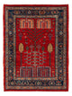 Gabbeh Koberec - Kashkuli Perský - 120 x 85 cm - červená