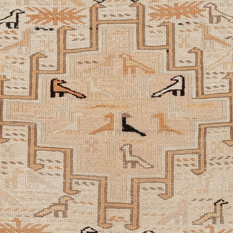 Hedvábný kilim Koberec 107x63cm