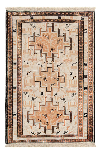 Hedvábný kilim Koberec 65x101cm