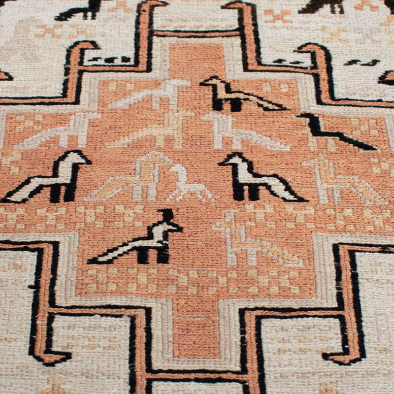 Hedvábný kilim Koberec 101x65cm