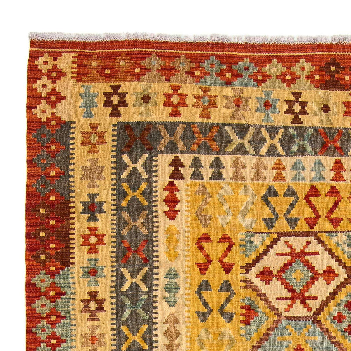 Kilim Maimana Koberec 200x296cm - Vlněný koberec