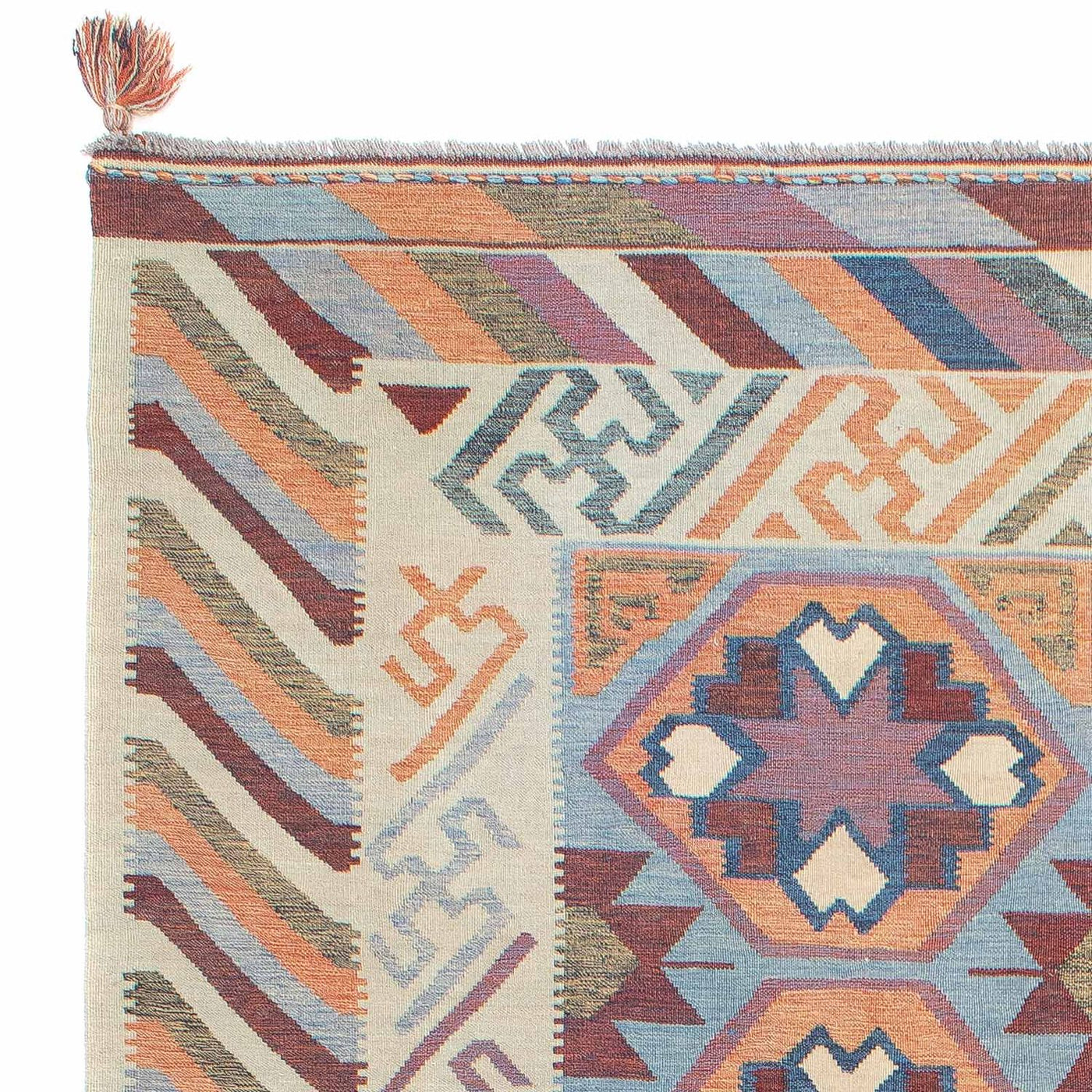 Moderní kilim Koberec 300x192cm - Vlněný koberec